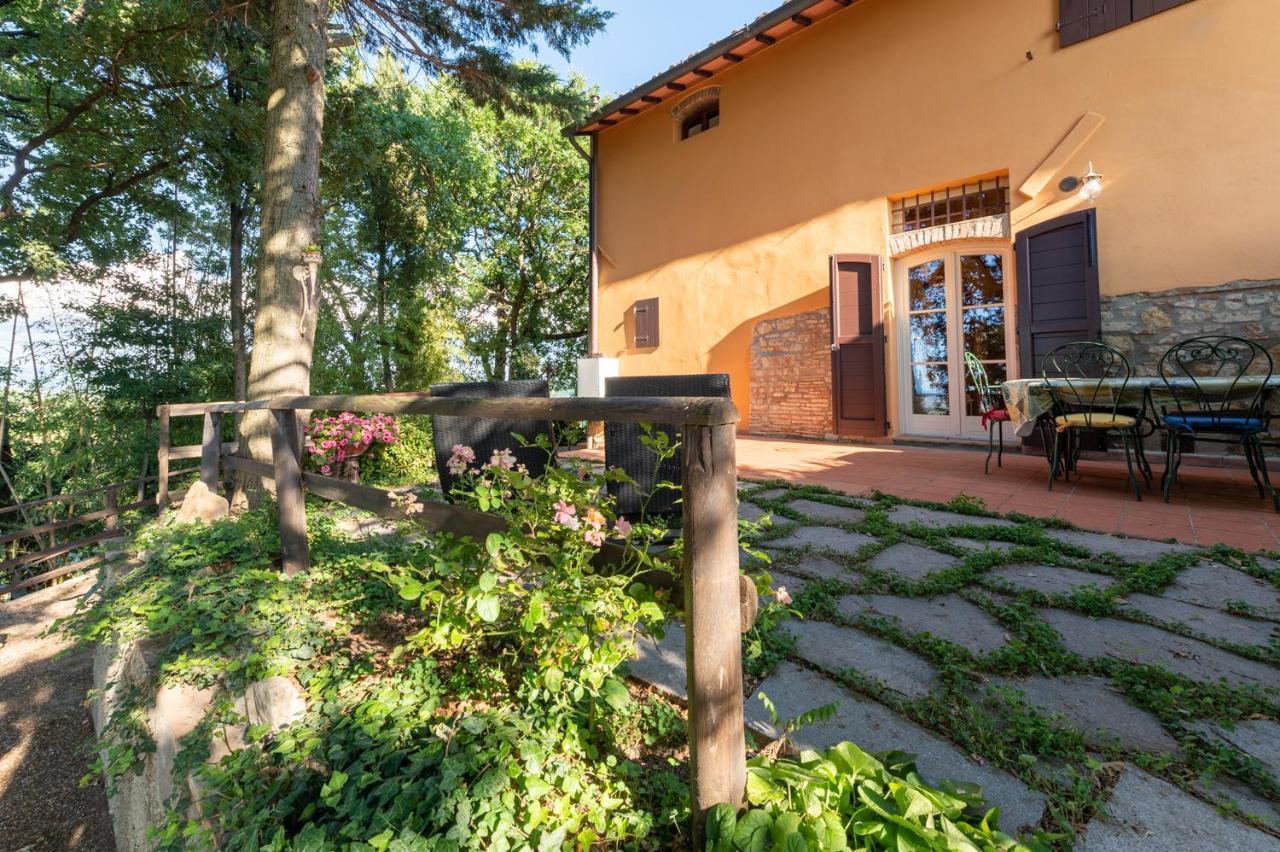 Il Leccio - Casa Toscana Il Fienile Gambassi Terme Exterior foto