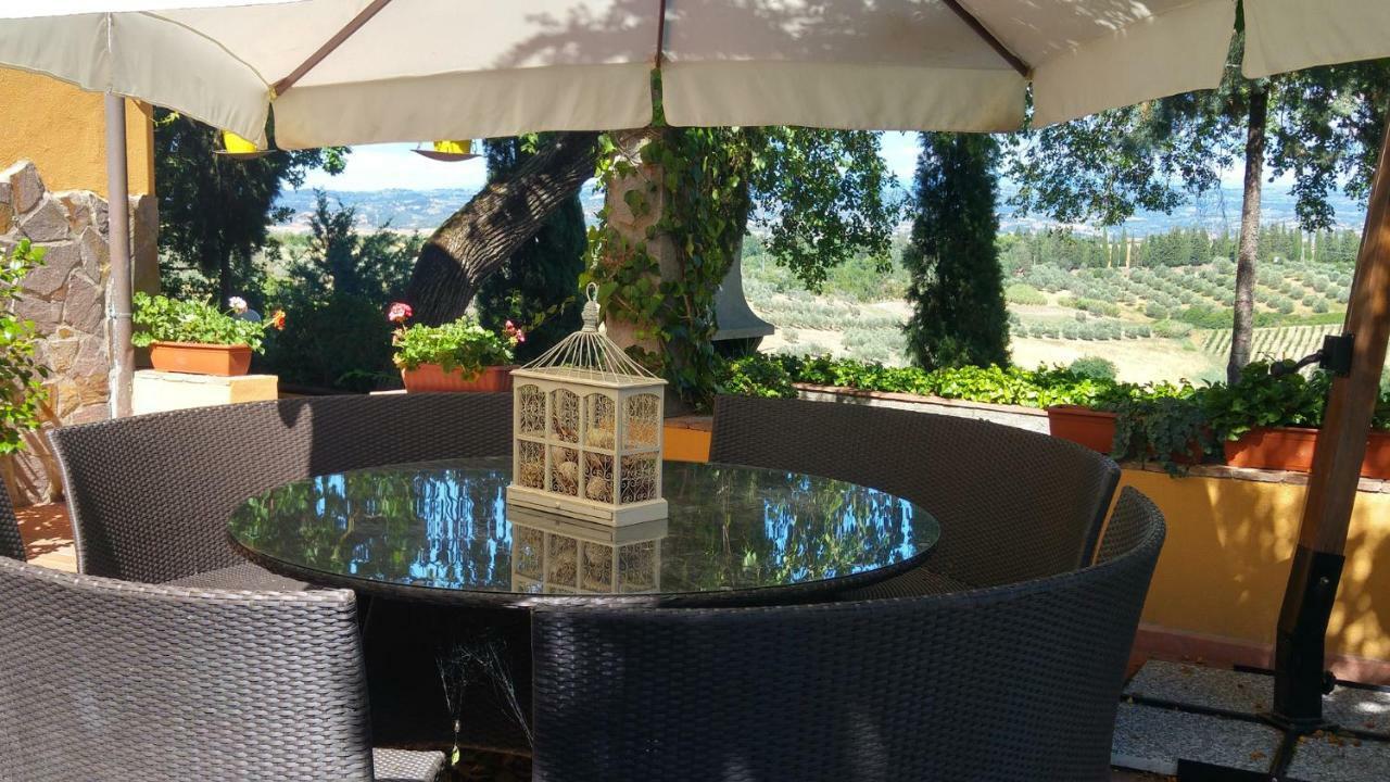 Il Leccio - Casa Toscana Il Fienile Gambassi Terme Exterior foto